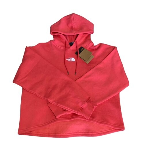 The North Face Hi Lo Cropped Hoodie Womens Large Activewear Athletic Sweatshirt